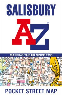 Book Cover for Salisbury A-Z Pocket Street Map by AZ Maps