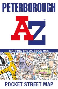 Book Cover for Peterborough A-Z Pocket Street Map by AZ Maps