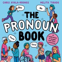 Book Cover for The Pronoun Book by Chris AyalaKronos