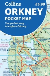 Book Cover for Orkney Pocket Map by Collins Maps