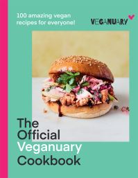 Book Cover for The Official Veganuary Cookbook by Veganuary Charities