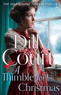 Book Cover for A Thimble for Christmas by Dilly Court
