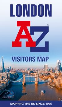 Book Cover for London A-Z Visitors Map by AZ Maps