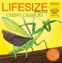 Book Cover for Lifesize Creepy Crawlies by Sophy Henn