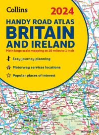 Book Cover for 2024 Collins Handy Road Atlas Britain and Ireland by Collins Maps