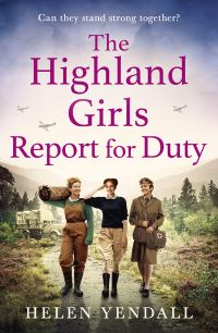 Book Cover for The Highland Girls Report for Duty by Helen Yendall