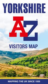 Book Cover for Yorkshire A-Z Visitors Map by AZ Maps