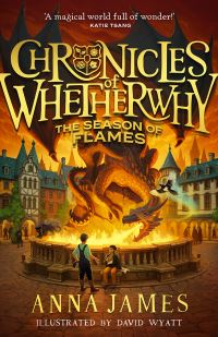 Book Cover for The Season of Flames by Anna James