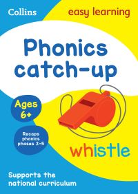 Book Cover for Phonics Catch-Up Activity Book Ages 6+ by Collins Easy Learning