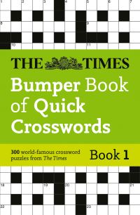 Book Cover for The Times Bumper Book of Quick Crosswords Book 1 by The Times Mind Games