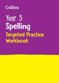 Book Cover for Year 3 Spelling Targeted Practice Workbook by Collins KS2