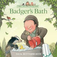 Book Cover for Badger's Bath by Nick Butterworth