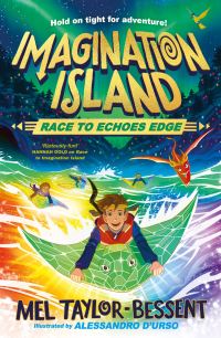 Book Cover for Race to Echoes Edge by Mel TaylorBessent