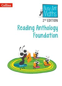 Book Cover for Busy Ant Maths. Reading Anthology Foundation by Peter Clarke