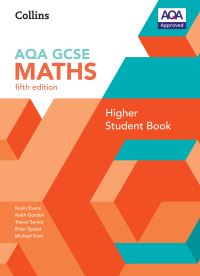 Book Cover for AQA GCSE Maths. Higher Student Book by Kevin Evans, Keith Gordon, Trevor Senior, Brian Speed, Michael Kent