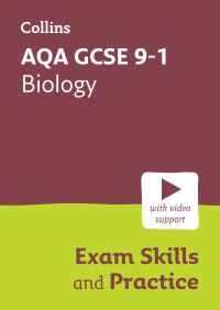 Book Cover for AQA GCSE 9-1 Biology Exam Skills and Practice by Collins GCSE