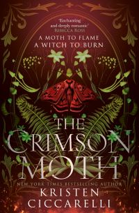 Book Cover for The Crimson Moth by Kristen Ciccarelli