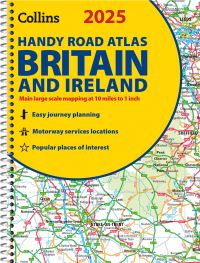 Book Cover for 2025 Collins Handy Road Atlas Britain and Ireland by 