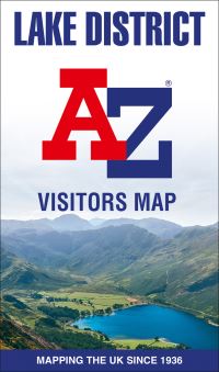 Book Cover for Lake District A-Z Visitors Map by AZ Maps