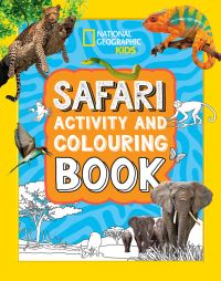 Book Cover for Safari Activity and Colouring Book by National Geographic Kids