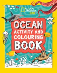 Book Cover for Ocean Activity and Colouring Book by National Geographic Kids