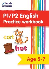Book Cover for P1/P2 English Practice Workbook by Leckie