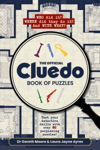 Book Cover for Cluedo Book of Puzzles by Hasbro, Gareth Moore, Laura Jayne Ayres