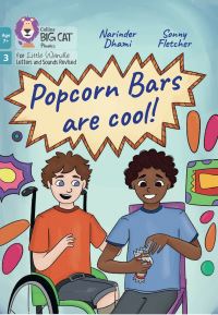 Book Cover for Popcorn Bars Are Cool by Narinder Dhami