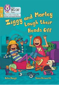 Book Cover for Ziggy and Marley Laugh Their Heads Off by Helen Baugh