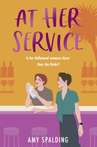 Book Cover for At Her Service by Amy Spalding