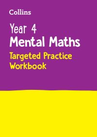 Book Cover for Year 4 Mental Maths Targeted Practice Workbook by Collins KS2