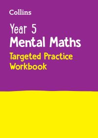 Book Cover for Year 5 Mental Maths Targeted Practice Workbook by Collins KS2