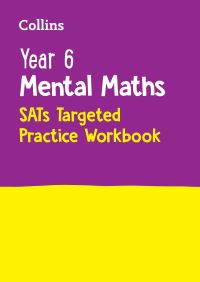 Book Cover for Year 6 Mental Maths SATs Targeted Practice Workbook by Collins KS2