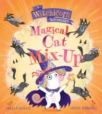 Book Cover for Magical Cat Mix-Up by Angela Woolfe