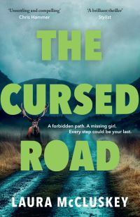 Book Cover for The Cursed Road by Laura McCluskey