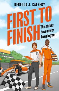 Book Cover for First to Finish by Rebecca J Caffery