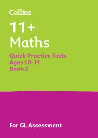 Book Cover for 11+ Maths Quick Practice Tests Book 2 Age 10-11 (Year 6) by 