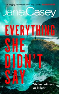 Book Cover for Everything She Didn't Say by Jane Casey