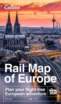 Book Cover for Collins Rail Map of Europe by Collins Maps