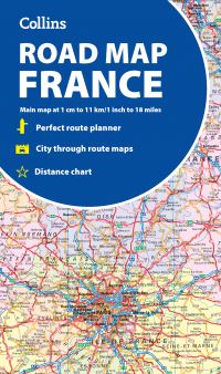 Book Cover for Collins Road Map of France by Collins Maps