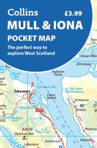 Book Cover for Mull and Iona Pocket Map by Collins Maps