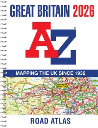 Book Cover for Great Britain A-Z Road Atlas 2026 by 