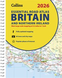 Book Cover for 2026 Collins Essential Road Atlas Britain and Northern Ireland by 