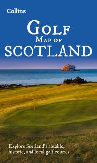 Book Cover for Collins Golf Map of Scotland by Collins Maps