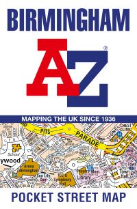 Book Cover for Birmingham A-Z Pocket Street Map by AZ Maps