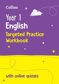 Book Cover for Year 1 English Targeted Practice Workbook by Collins KS1