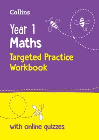Book Cover for Year 1 Maths Targeted Practice Workbook by Collins KS1