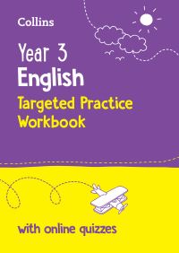 Book Cover for Year 3 English Targeted Practice Workbook by Collins KS2
