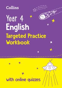 Book Cover for Year 4 English Targeted Practice Workbook by Collins KS2
