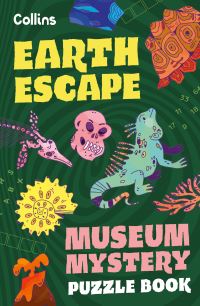 Book Cover for Museum Mystery Puzzle Book - Earth Escape by Tom Bolton, Collins Kids, Joana Majerus